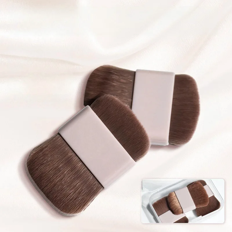 Flame-shaped Blush Brush